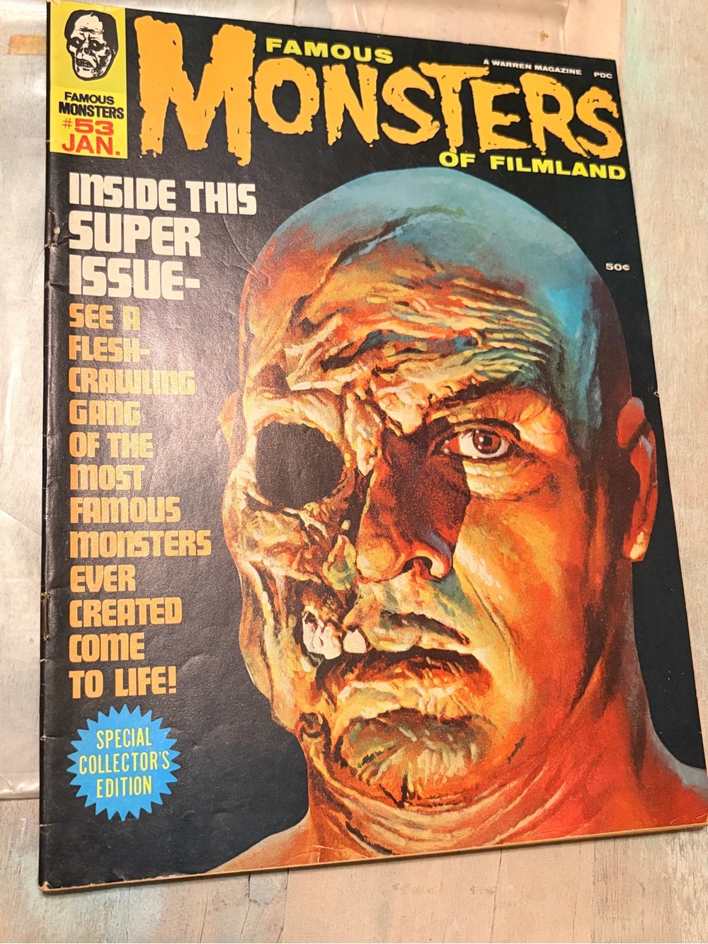 Famous Monsters of Filmland Vintage Magazine # 53 –